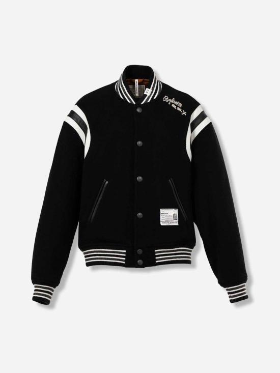 25FW 메종 미하라 야스히로 봄버 자켓 C15BL012 BLACK Black