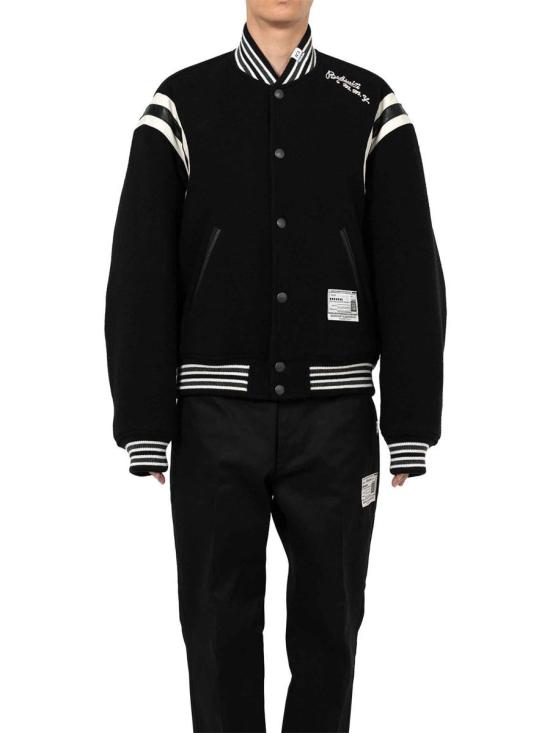 25FW 메종 미하라 야스히로 봄버 자켓 C15BL012 BLACK Black - MAISON MIHARA YASUHIRO