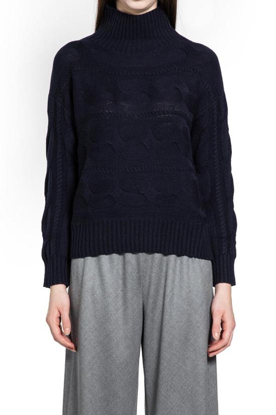 25FW 막스마라 터틀넥 2526366042600 008 Black