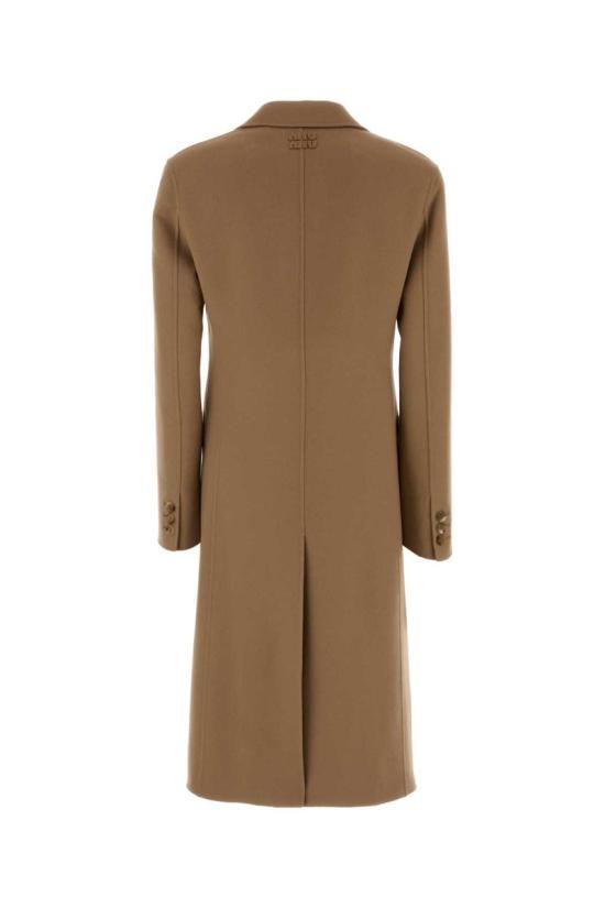 25FW 미우미우 코트 MS2104SOOO15Q8 F0040 Brown - MIU MIU