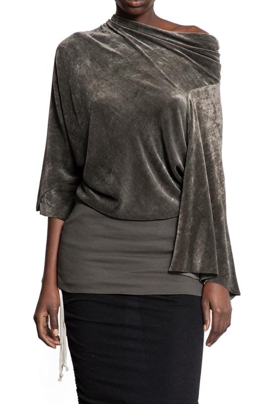 25FW 릭 오웬스 반팔 티셔츠 RP02E4231V 25 GREEN