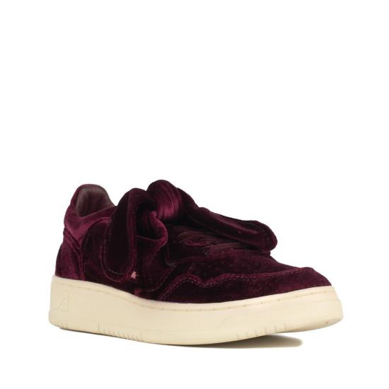 25FW 오트리 메달리스트 로우 스니커즈 AULW VF01 Red - AUTRY