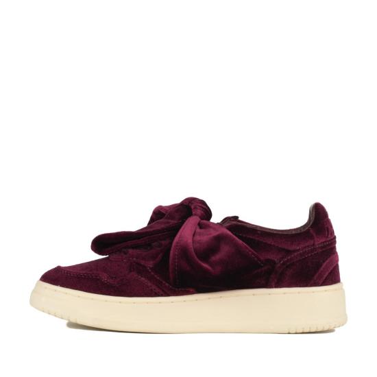 25FW 오트리 메달리스트 로우 스니커즈 AULW VF01 Red - AUTRY