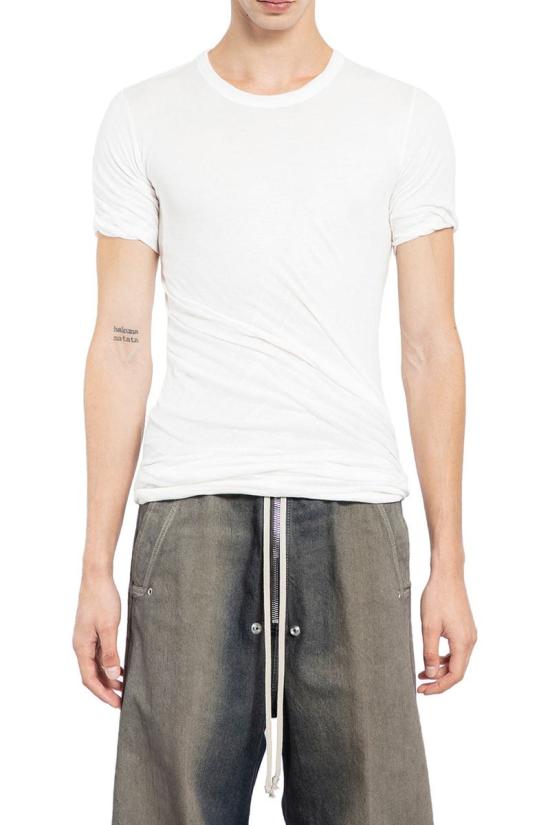 26SS 릭 오웬스 반팔 티셔츠 RU02E1256UCDB 11 WHITE