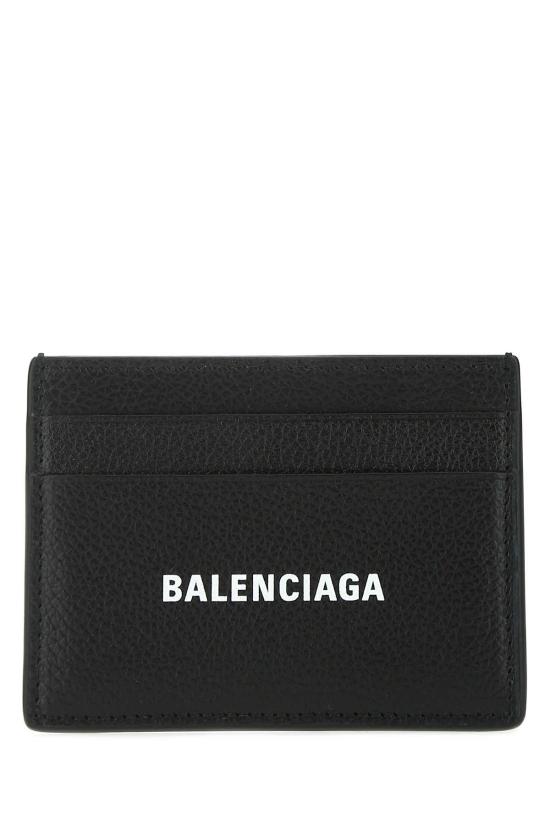 25FW 발렌시아가 캐쉬 카드 홀더 594309 1IZI31090 BLACK