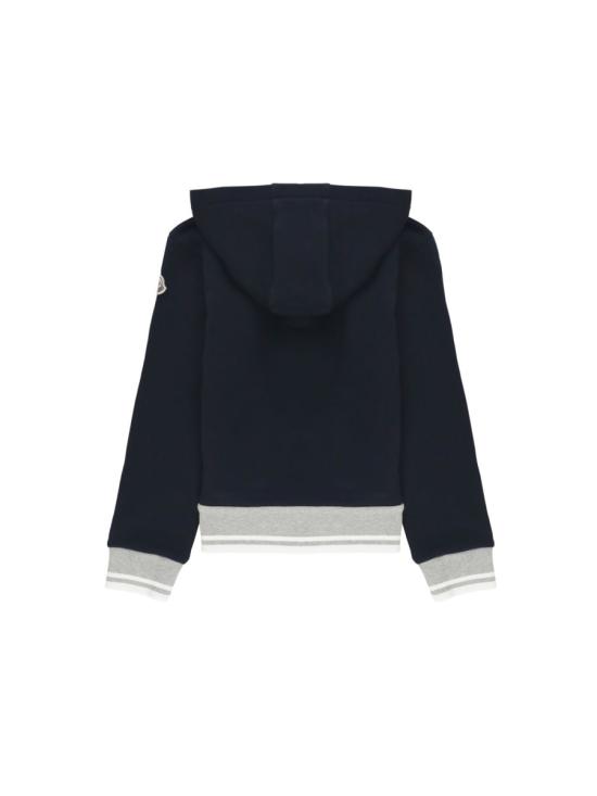 25FW [키즈] 몽클레어 트레이닝 상의 8G00018K 899PS778 BLUE - MONCLER