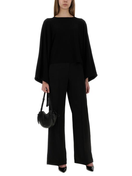 25FW 막스마라 스트레이트 팬츠 2521136121600 204004 BLACK - MAX MARA