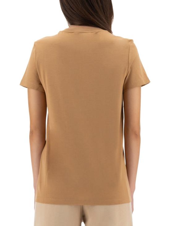 25FW 막스마라 BRAVO 엠브로이드 코튼 티셔츠 2521946032600 112009 BEIGE - MAX MARA