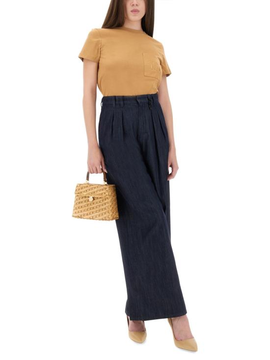 25FW 막스마라 반팔 티셔츠 2521946041600 112003 BEIGE - MAX MARA