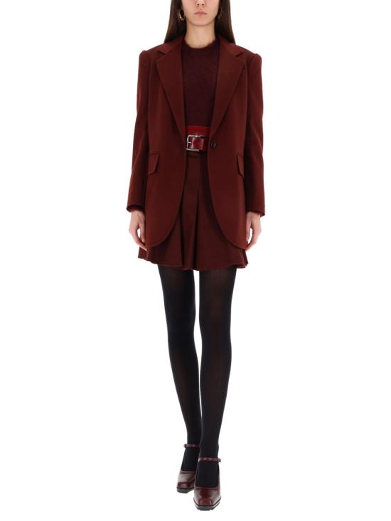 25FW 막스마라 ARICCIA 아리차 싱글 브레스티드 테일러드 블레이저 자켓 2521046243600 362043 RED - MAX MARA