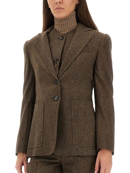 25FW 막스마라 수트 자켓 2521046323600 729001 BROWN - MAX MARA