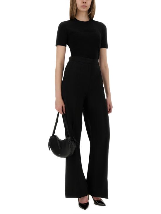25FW 막스마라 반팔 티셔츠 2521366068600 005005 BLACK - MAX MARA