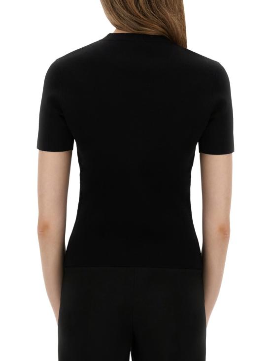 25FW 막스마라 반팔 티셔츠 2521366068600 005005 BLACK - MAX MARA