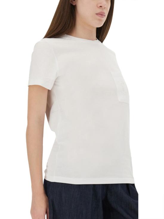 25FW 막스마라 반팔 티셔츠 2521946041600 112001 WHITE - MAX MARA