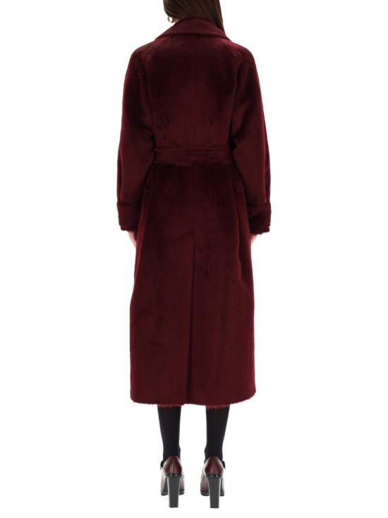 25FW 막스마라 알파카 울 롱 코트 2521016373600 559003 RED - MAX MARA