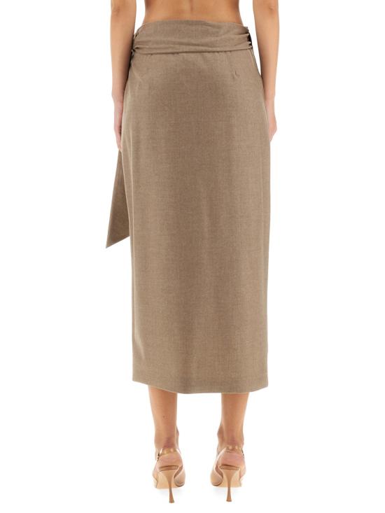 25FW 막스마라 롱 스커트 2521106012600 257002 BEIGE - MAX MARA