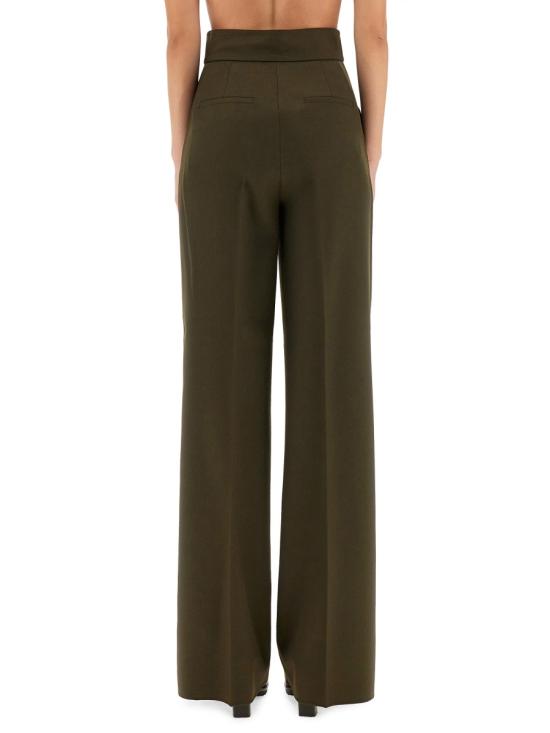 25FW 막스마라 스트레이트 팬츠 2521136263600 453009 GREEN - MAX MARA