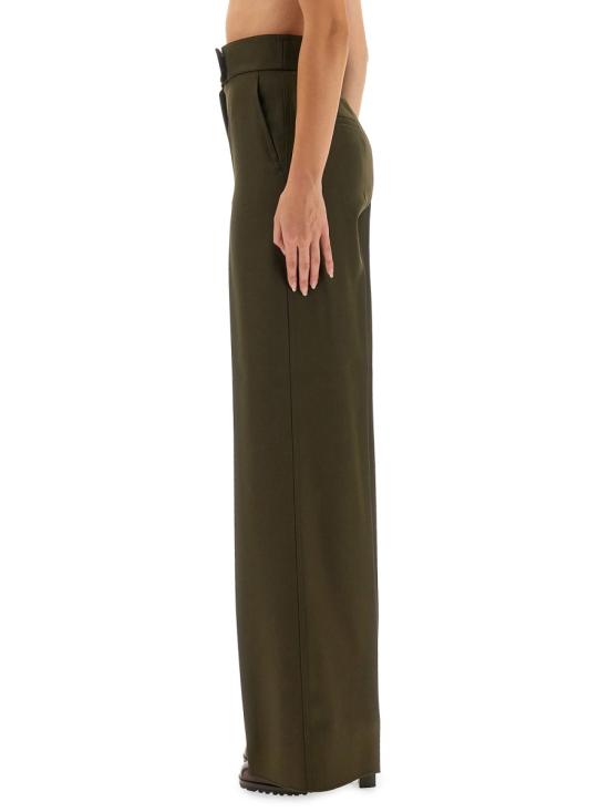25FW 막스마라 스트레이트 팬츠 2521136263600 453009 GREEN - MAX MARA
