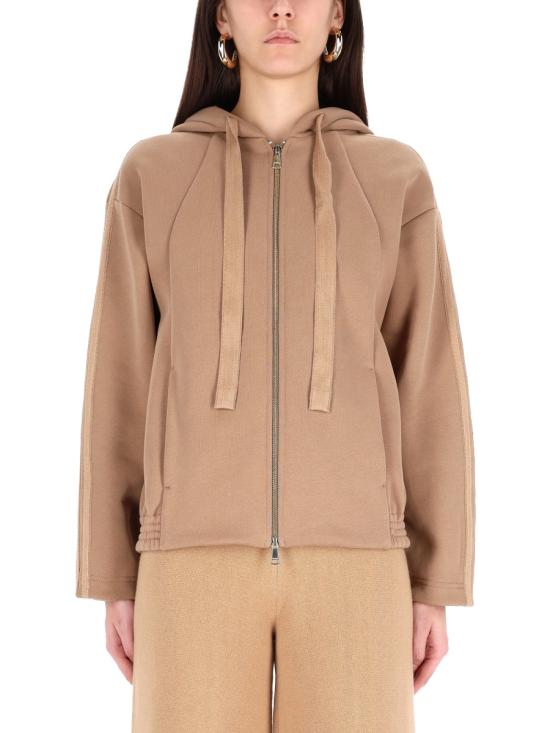 25FW 막스마라 OMELIA 오멜리아 코튼 스웨트 셔츠 2521926039600 291003 BROWN