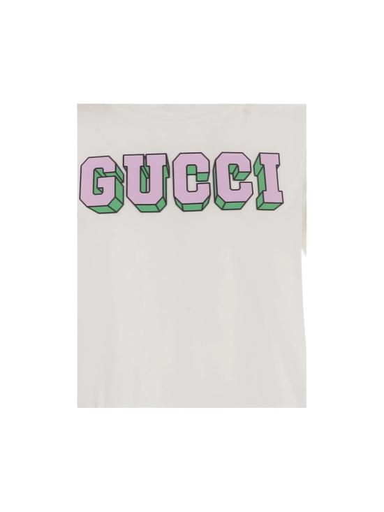 25FW [키즈] 구찌 티셔츠 547559K XJHFG9214 WHITE - GUCCI