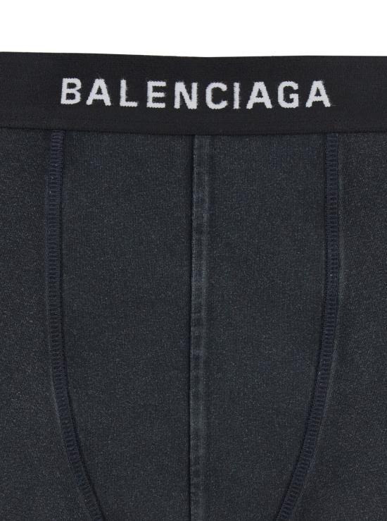 25FW 발렌시아가 숏 스커트 839695 TSVZ11041 BLACK - BALENCIAGA