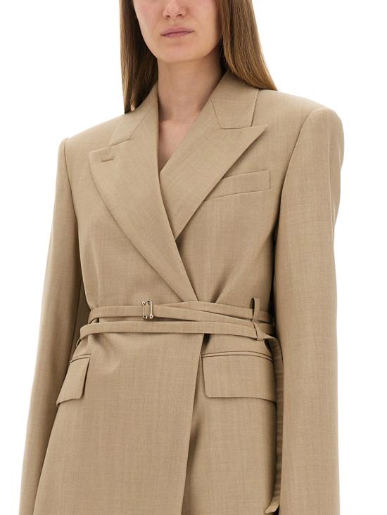 25FW 스포트막스 수트 자켓 2522046051600 295001 BEIGE - SPORTMAX