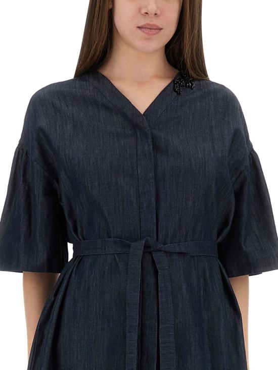 25FW 에스막스마라 미디 원피스 2529226032600 275001 DENIM - 'S MAX MARA