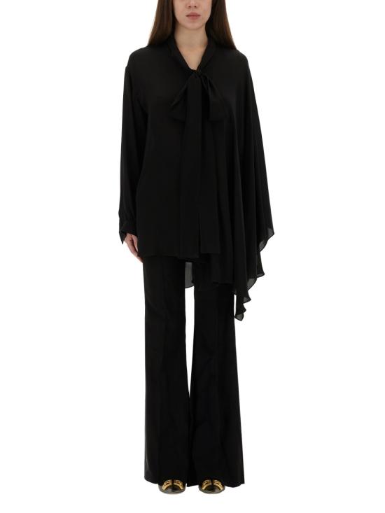 25FW 발렌시아가 어시메트릭 블라우스 839280 TIN131000 BLACK