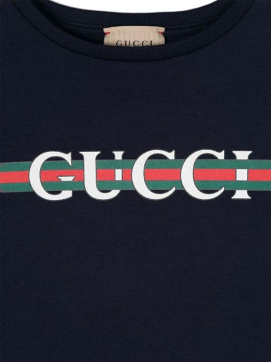 25FW [키즈] 구찌 티셔츠 561651K XJGPI4392 BLUE - GUCCI