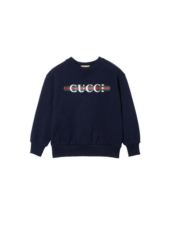 25FW [키즈] 구찌 니트/스웻셔츠 793528K XJGPJ4392 BLUE