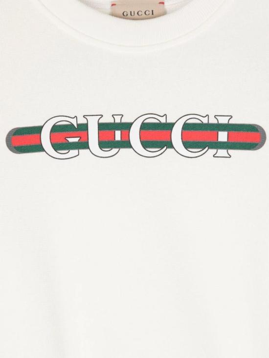 25FW [키즈] 구찌 트레이닝 상의 793528K XJGPJ9214 WHITE - GUCCI