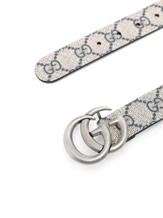 25FW [키즈] 구찌 패브릭 벨트 432707K 2ZG0G4060 BEIGE - GUCCI