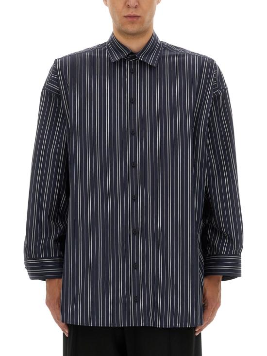25FW 발렌시아가 긴팔 셔츠 838783 TSM148209 BLUE - BALENCIAGA