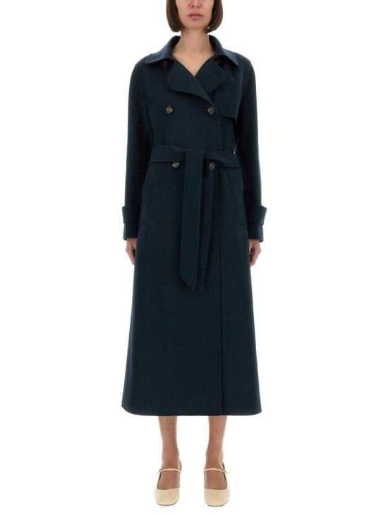 25FW 에스막스마라 셈 더블 코트 2529016041600 700092 BLUE