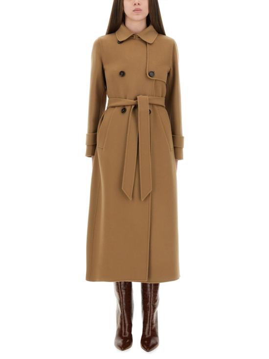 25FW 에스막스마라 셈 더블 코트 2529016041600 700045 BEIGE