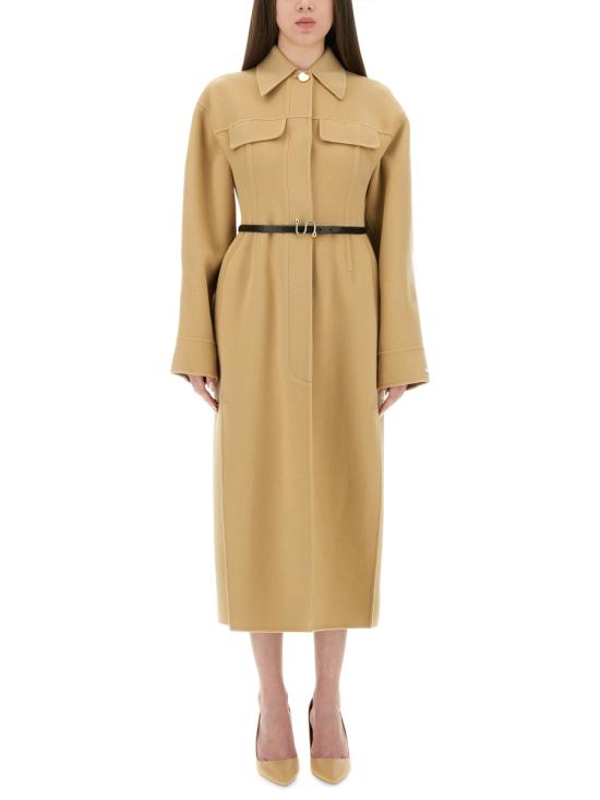 25FW 스포트막스 OLIO 올리오 버진울 코트 2522016021600 747001 BEIGE