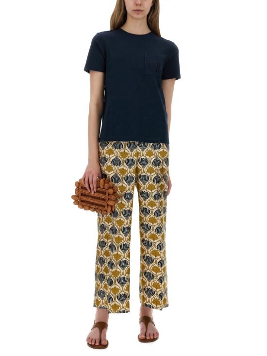 25FW 에스막스마라 반팔 티셔츠 2529976011600 072005 BLUE - 'S MAX MARA