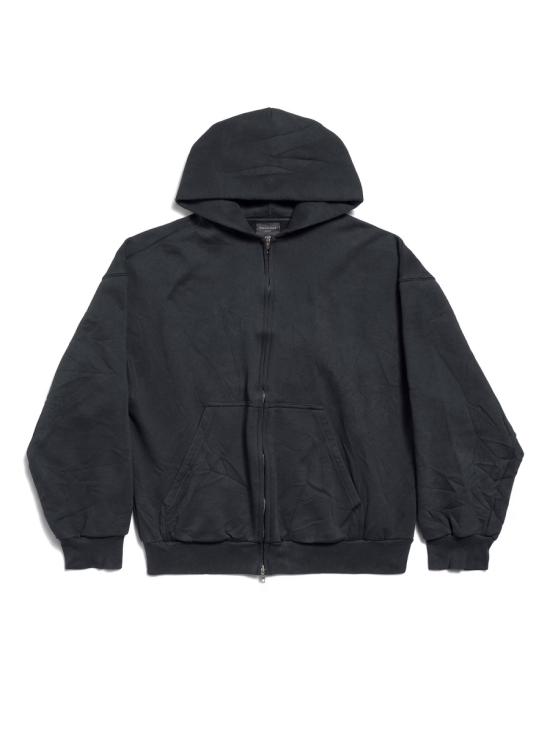 25FW 발렌시아가 긴팔 티셔츠 803264 TSVU71750 BLACK - BALENCIAGA
