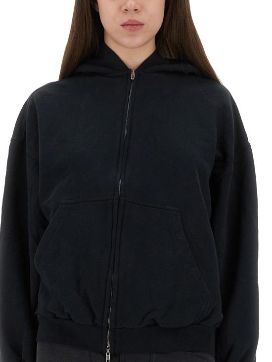 25FW 발렌시아가 긴팔 티셔츠 803264 TSVU71750 BLACK - BALENCIAGA