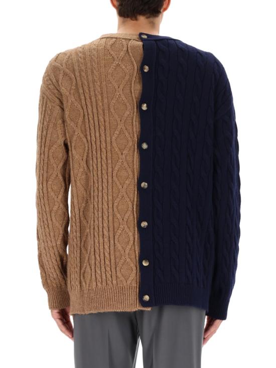 25FW 모스키노 스웨터 09145204 1096 BROWN - MOSCHINO