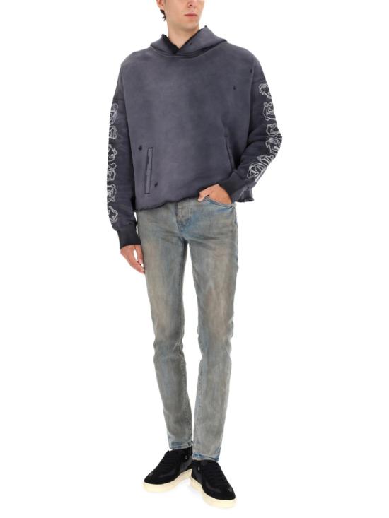 25FW 퍼플 브랜드 긴팔 티셔츠 M4104 HFBG425BLACK - PURPLE BRAND