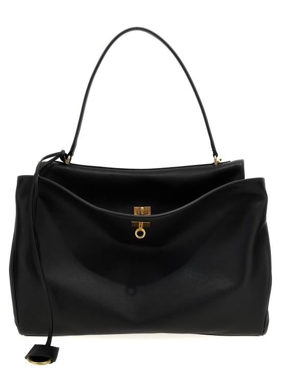 25FW 발렌시아가 숄더백 789744 2AA4V1000 BLACK