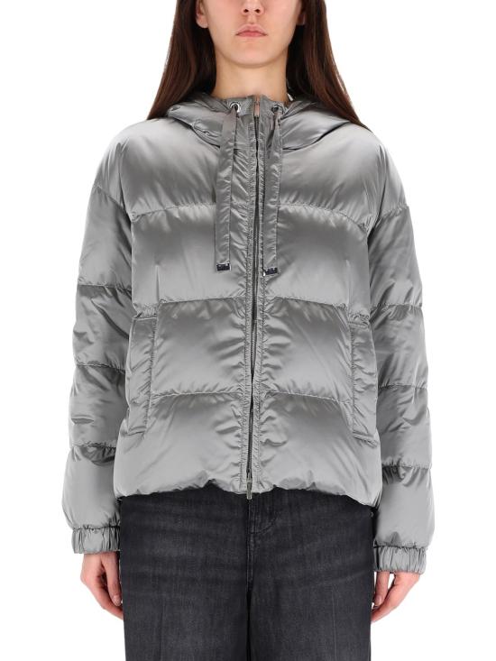 25FW 에스막스마라 크로셰 패딩 자켓 2529486165600 043001 SILVER