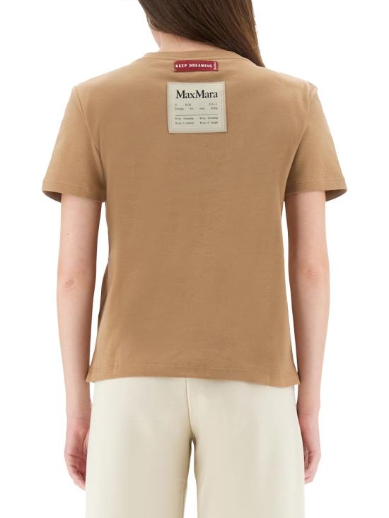 25FW 에스막스마라 반팔 티셔츠 2529976041600 072006 BEIGE - 'S MAX MARA