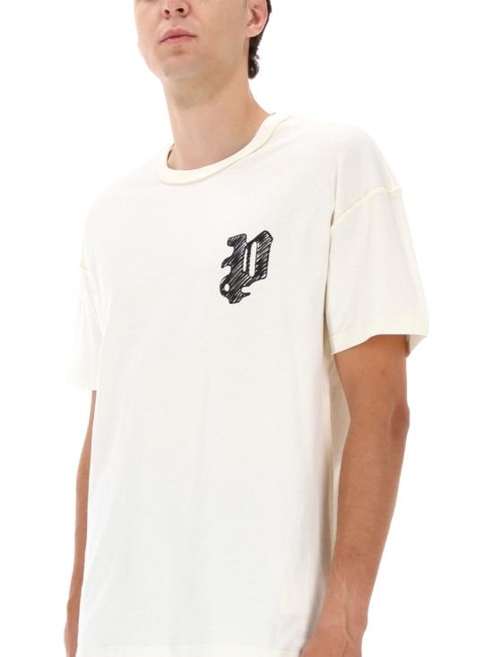 25FW 퍼플 브랜드 반팔 티셔츠 P101 TWSP425OFFWHITE - PURPLE BRAND