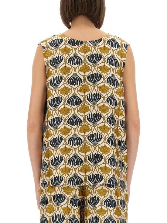 25FW 에스막스마라 민소매 티셔츠 2529166012600 087005 YELLOW - 'S MAX MARA