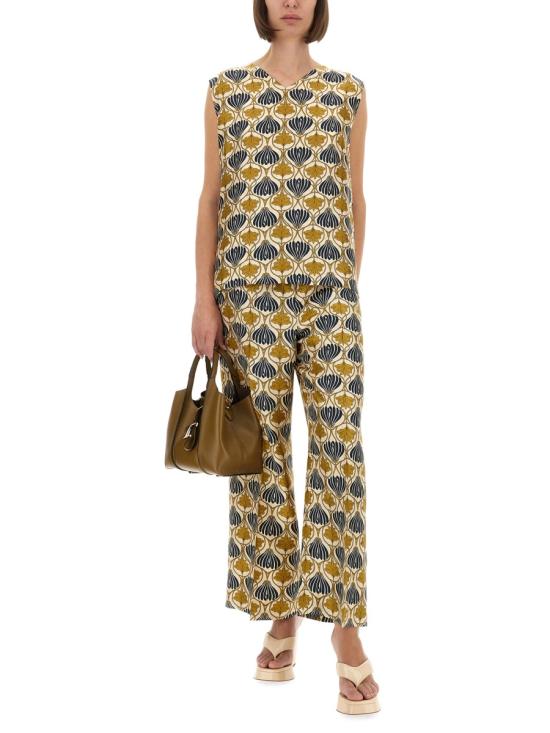 25FW 에스막스마라 민소매 티셔츠 2529166012600 087005 YELLOW - 'S MAX MARA