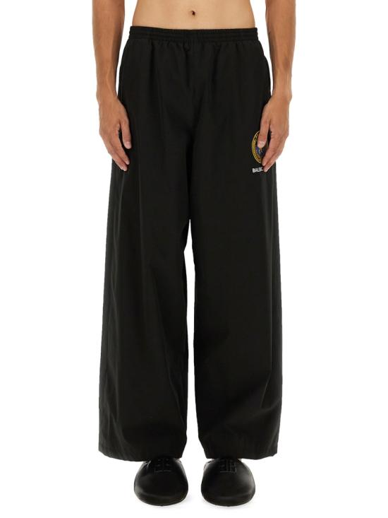 25FW 발렌시아가 트레이닝/조거 팬츠 838819 TRO311000 BLACK