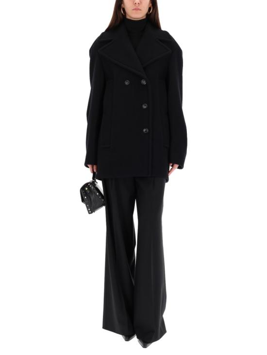 25FW 스포트막스 트렌치 코트 2522086012600 605004 BLACK - SPORTMAX