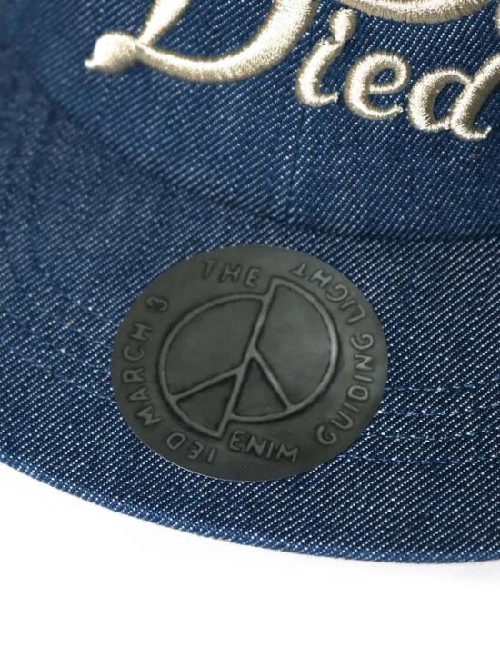  캐피탈 볼캡 카피탈 11.5온스 데님 야구  (데님 다이드 자수) 로우 야구 - KAPITAL